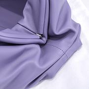 Botega Veneta Pouch 40 Purple Leather 10170 - 5