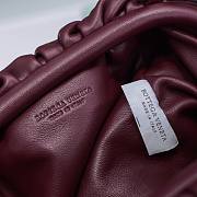 Botega Veneta Mini Pouch 22 Wine Red Leather 10171 - 5