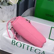 Botega Veneta Mini Pouch 22 Pink Leather 10175 - 3