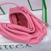 Botega Veneta Mini Pouch 22 Pink Leather 10175 - 4