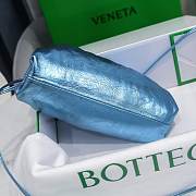 Botega Veneta Mini Pouch 22 Blue Leather 10180 - 3