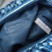 Botega Veneta Mini Pouch 22 Blue Leather 10180 - 5