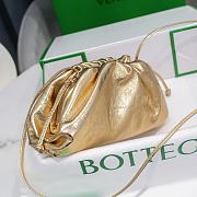 Botega Veneta Mini Pouch 22 Gold Leather 10181 - 6
