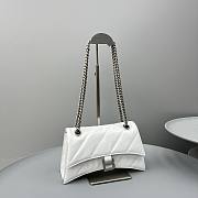 Balenciaga Crush Bag 25 White/Pink/Black  - 4