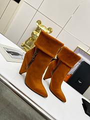 YSL Boots Brown Suede - 6