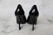 YSL Opyum Pump Heels Black Shiny Patent - 3