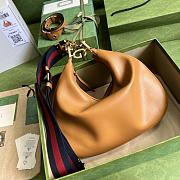 Gucci Large Attache Brown Caramel 35 Shoulder Bag 702823 - 1