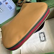 Gucci Large Attache Brown Caramel 35 Shoulder Bag 702823 - 5