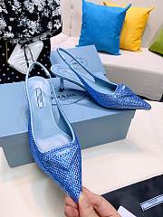 Prada Heels Blue 10274 - 2