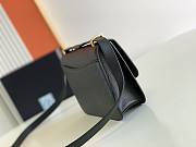 Prada Shoulder Bag 22 Saffiano Leather Black - 6