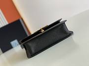 Prada Shoulder Bag 22 Saffiano Leather Black - 5