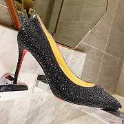 Christian Louboutin Kate Strass Full Black Diamond  - 3