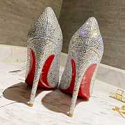 Christian Louboutin Kate Strass Full Silver Diamond - 2