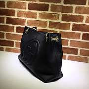 Gucci soho chain shoulder bag 38 black leather - 5
