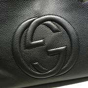 Gucci soho chain shoulder bag 38 black leather - 2