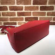 Gucci soho chain shoulder bag 38 red leather - 6