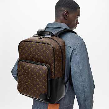 Louis Vuitton Dean Backpack 42 Brown Monogram 
