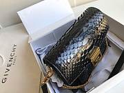 Givenchy Small 21.5 Black Python Skin 10369 - 5