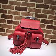BagsAll Gucci Bamboo Red Backpack 2304 - 1