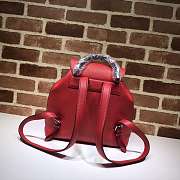 BagsAll Gucci Bamboo Red Backpack 2304 - 6