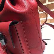 BagsAll Gucci Bamboo Red Backpack 2304 - 4