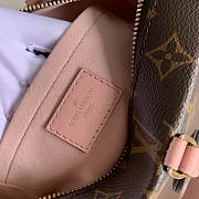 LV Petite Malle Souple 20 Monogram Pink M45392 - 3