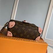 LV Petite Malle Souple 20 Monogram Pink M45392 - 2