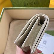 Gucci Horsebit 1955 Wallet Ophidia White - 4