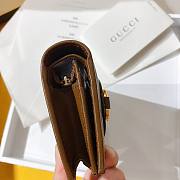 Gucci Horsebit 1955 Wallet Ophidia Brown - 6