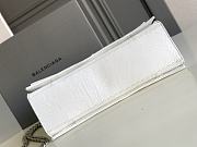 Balenciaga Crush Medium 30 Chain Bag Quilted in White - 4