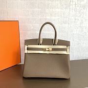 Hermès Birkin Togo Elephant/ Gold 25cm - 1