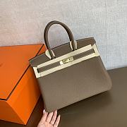 Hermès Birkin Togo Elephant/ Gold 25cm - 5