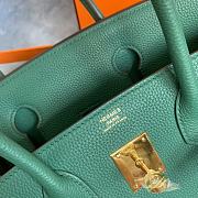 Hermès Birkin Togo Green Mallard/ Gold 25cm - 2