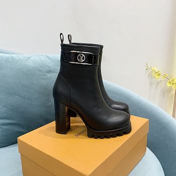 LV Star Trail Ankle Boots Black 10476