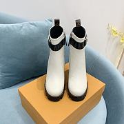 LV Star Trail Ankle Boots White 10477 - 6