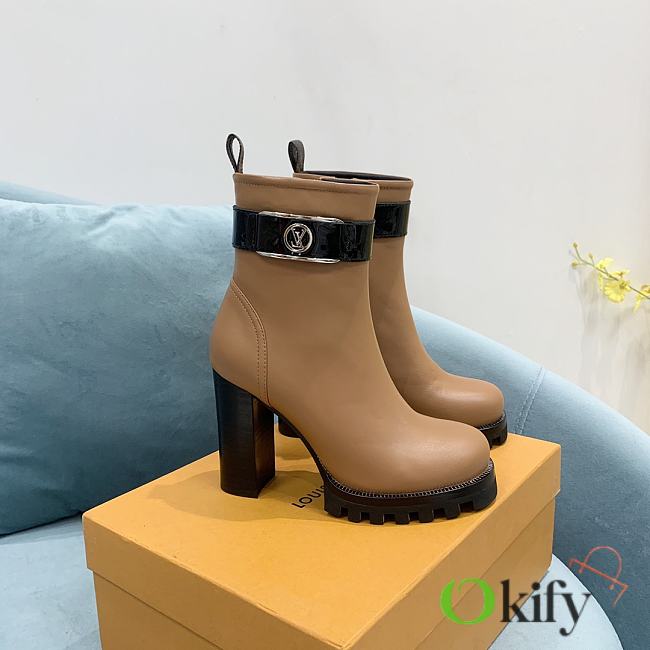 LV Star Trail Ankle Boots Brown 10478 - 1