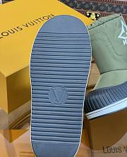 Louis Vuitton Polar Flat Half Boot Olive Green 1A85QD - 2
