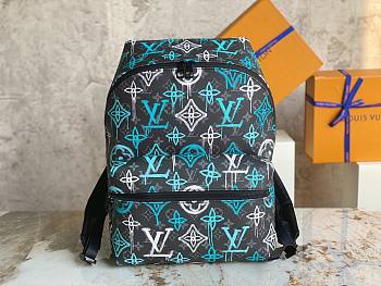 Louis Vuitton Discovery Backpack PM 40 Monogram Graffiti Green