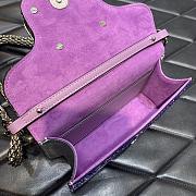 Valentino Garavani Locò Small 20 Purple Crystal VLogo - 2