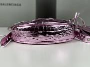 Balenciaga Le Cagole XS Purple Material Lambskin 5554 - 3