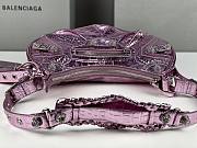 Balenciaga Le Cagole S Purple Material Lambskin 5552 - 6