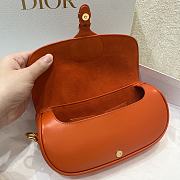 Dior Bobby East West 21 Orange Leather M9327 - 2
