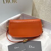 Dior Bobby East West 21 Orange Leather M9327 - 5