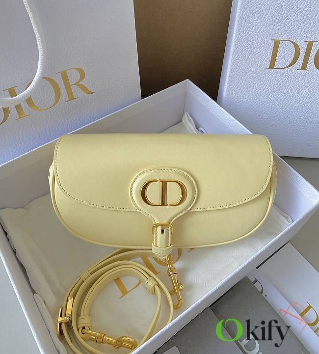 Dior Bobby East West 21 Beige Leather M9327 - 1