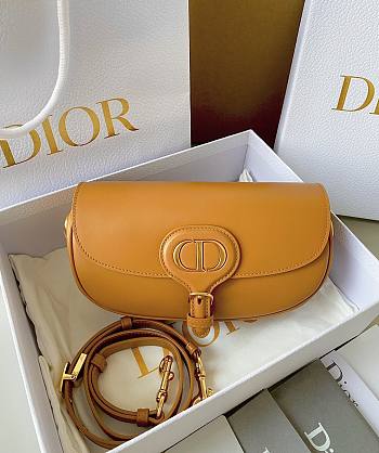 Dior Bobby East West 21 Brown Leather M9327