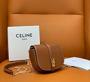 Celine WOC 17 in Brown Leather - 6