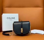 Celine WOC 17 in Black Leather - 1
