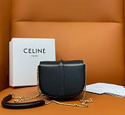 Celine WOC 17 in Black Leather - 6