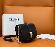 Celine WOC 17 in Black Leather - 5