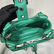 Prada Moon 22.5 Green Leather Bag 1BA381  - 2